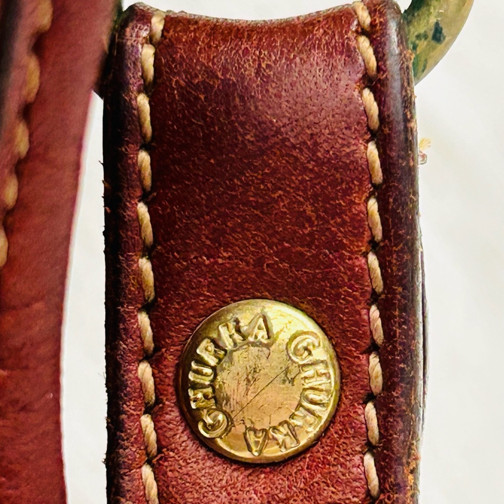 🔥SOLD🔥GHURKA Vintage Marley Hodgson No. 15 Leather Keeper II - Picture 8 of 9